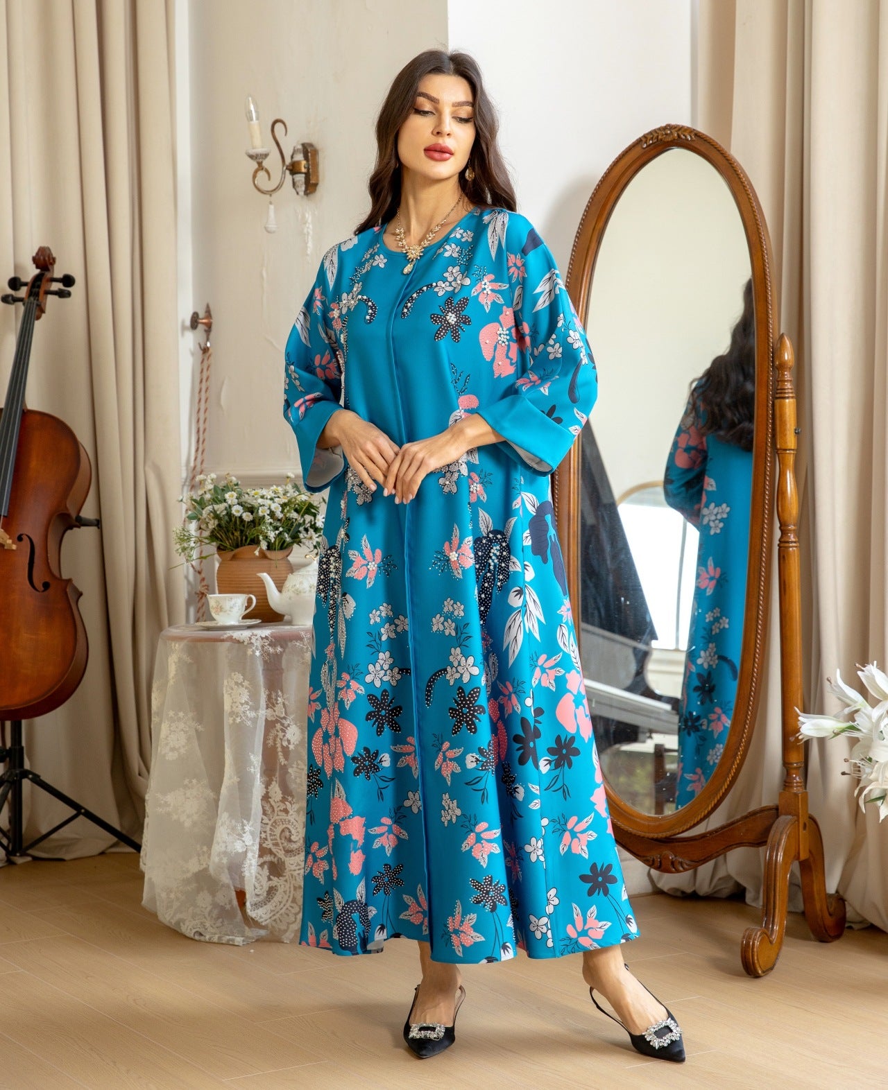 Women's Devoré Hot Diamond Dress