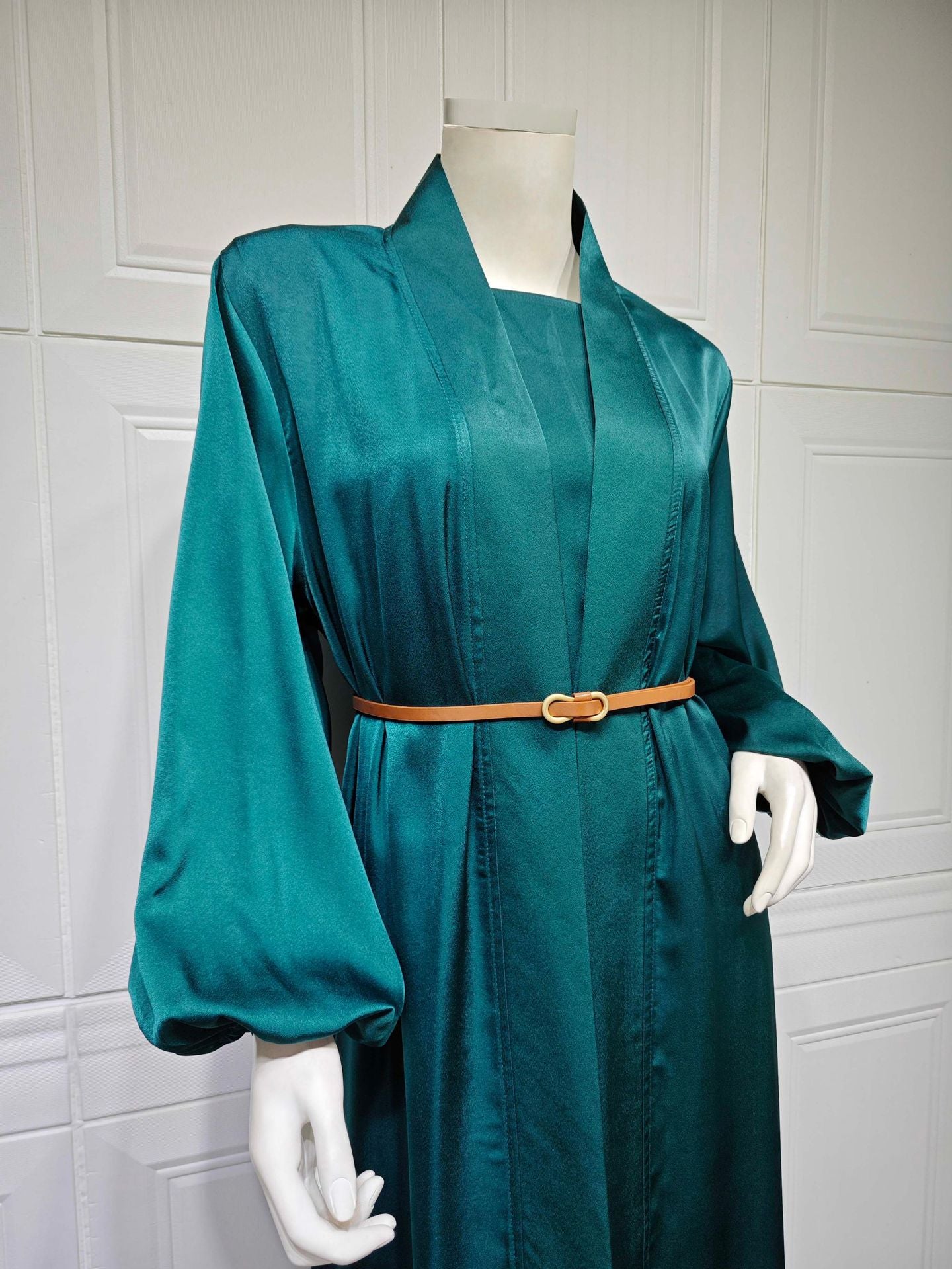 Plain Solid Color Dress Two-piece Sets