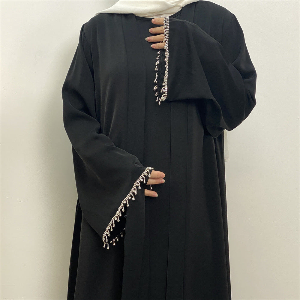 Women's Sleeveless Inner Dress + Robe Two Piece Sets