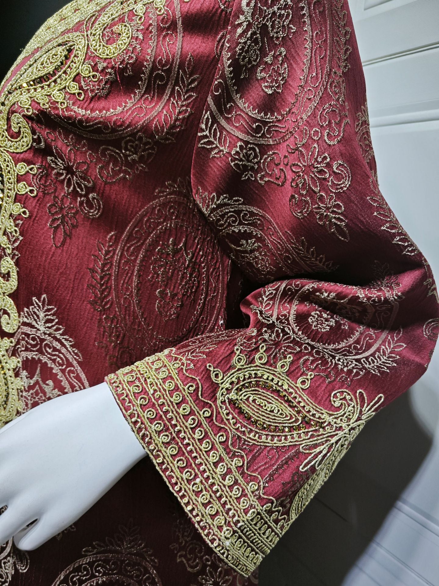 Women's Jacquard Evening Dress
