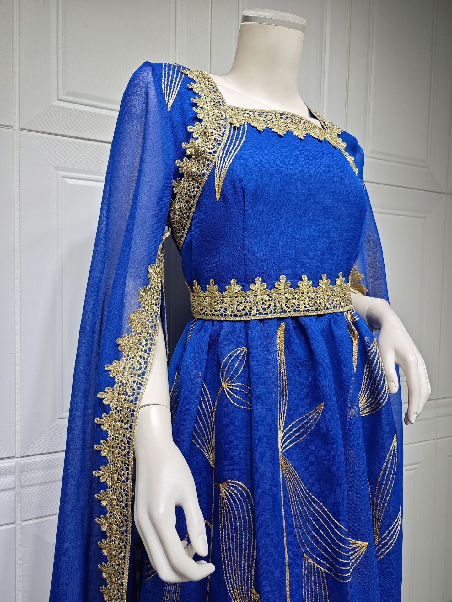 Muslim Embroidery Party Dress