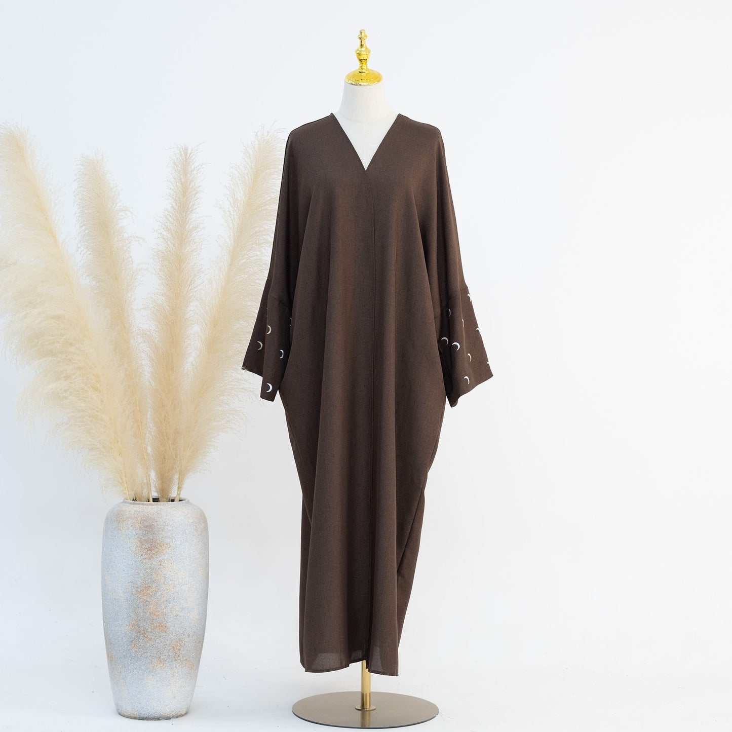 Women's Elegant Cardigan Robe Dress