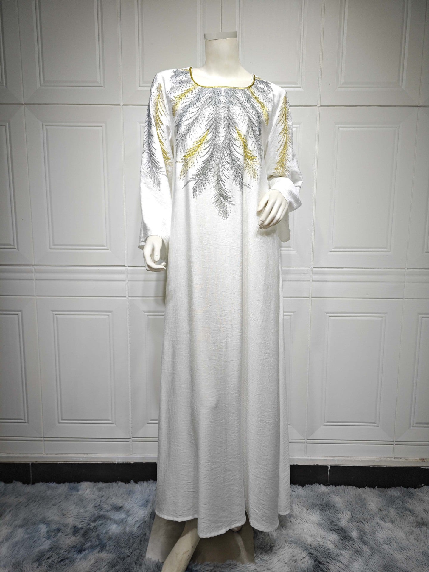 Women's Embroidered Hot Diamond Dress