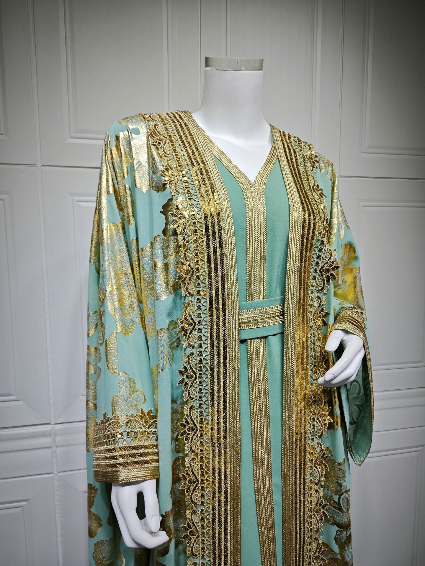 Women's Gilded Robe Two-piece Dress