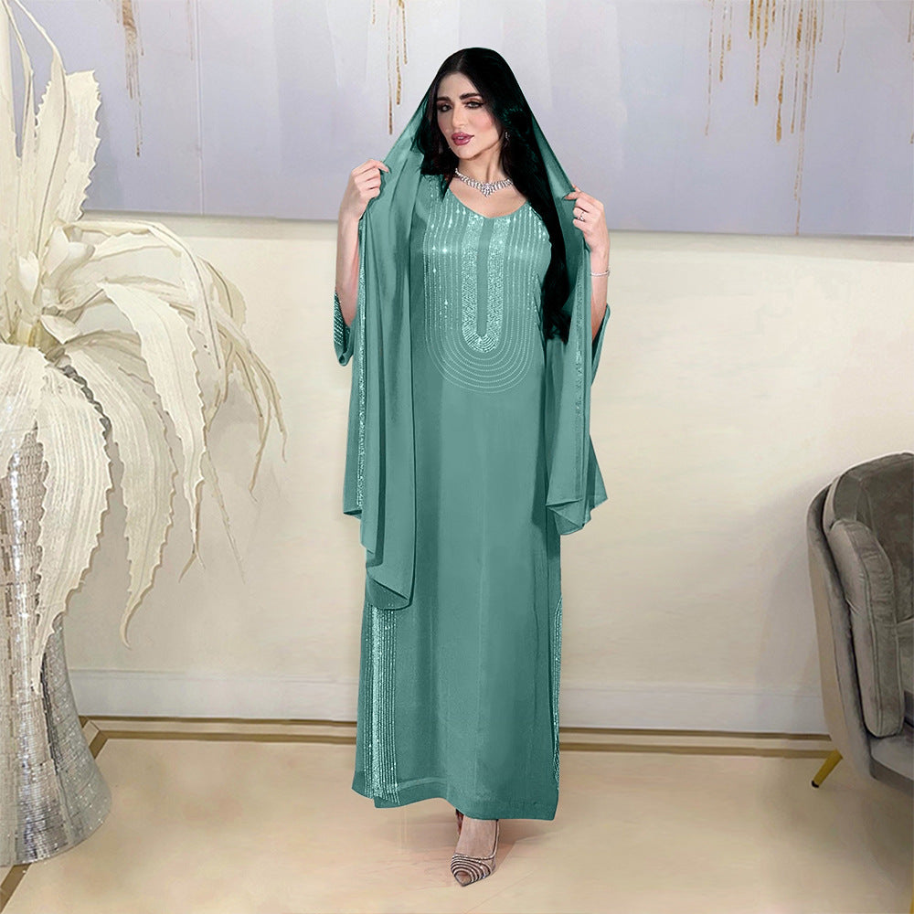 Women's Fashion Hot Diamond Party Dress