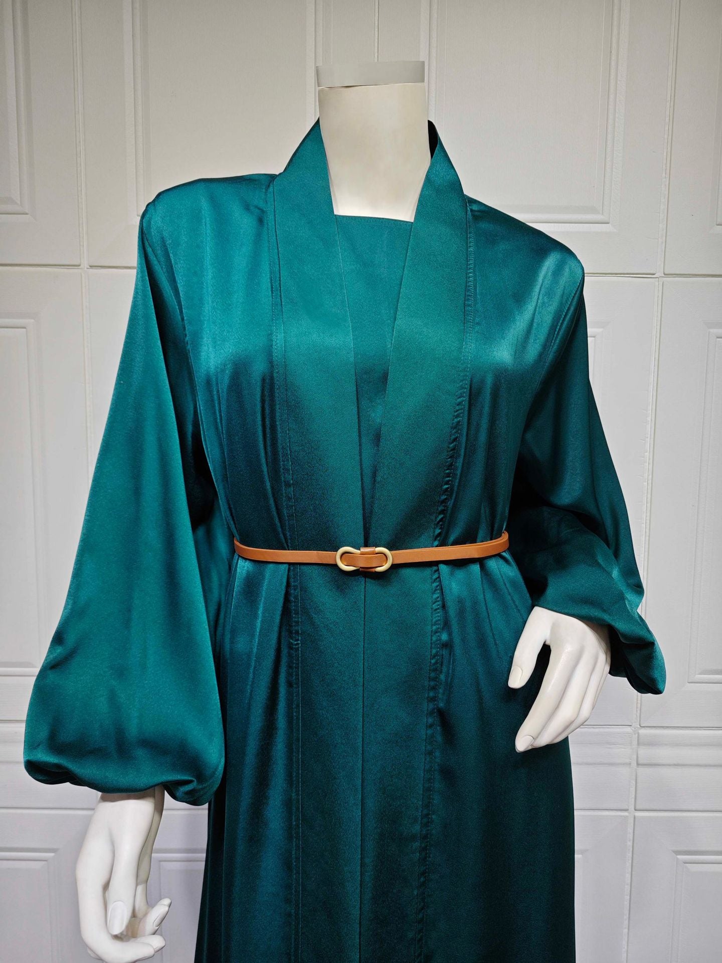 Plain Solid Color Dress Two-piece Sets