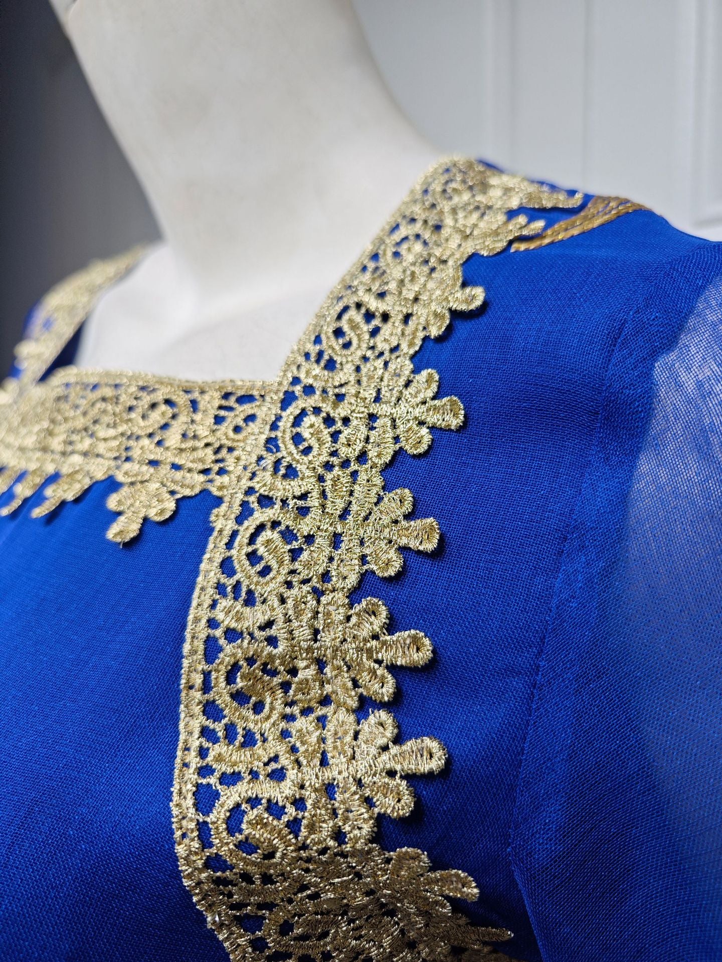 Muslim Embroidery Party Dress