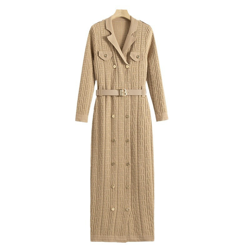 Women's Patchwork Waist Fitting Dress