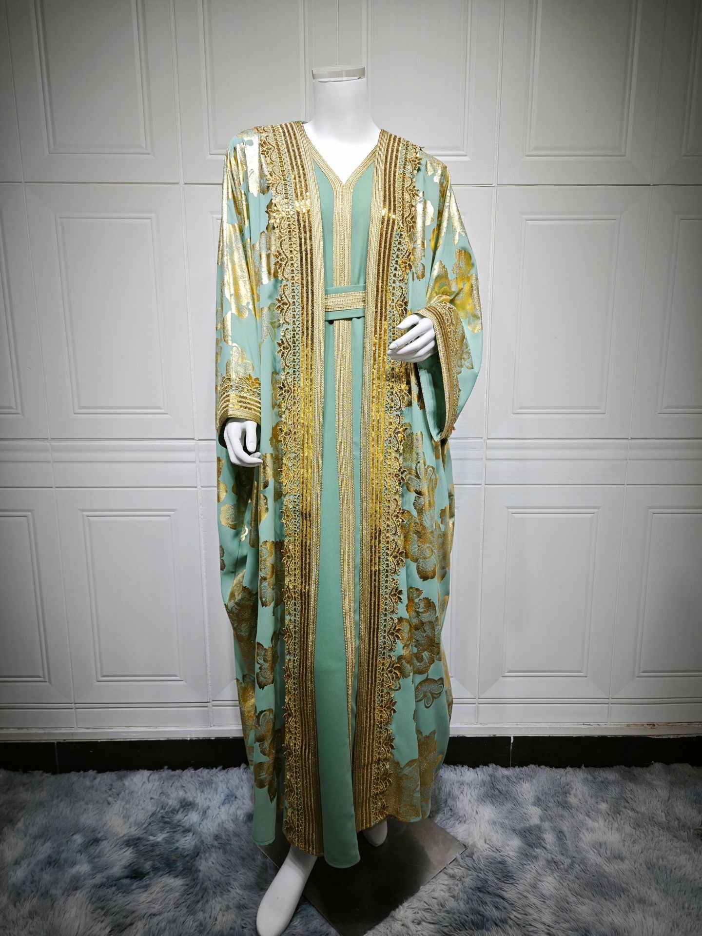 Women's Gilded Robe Two-piece Dress