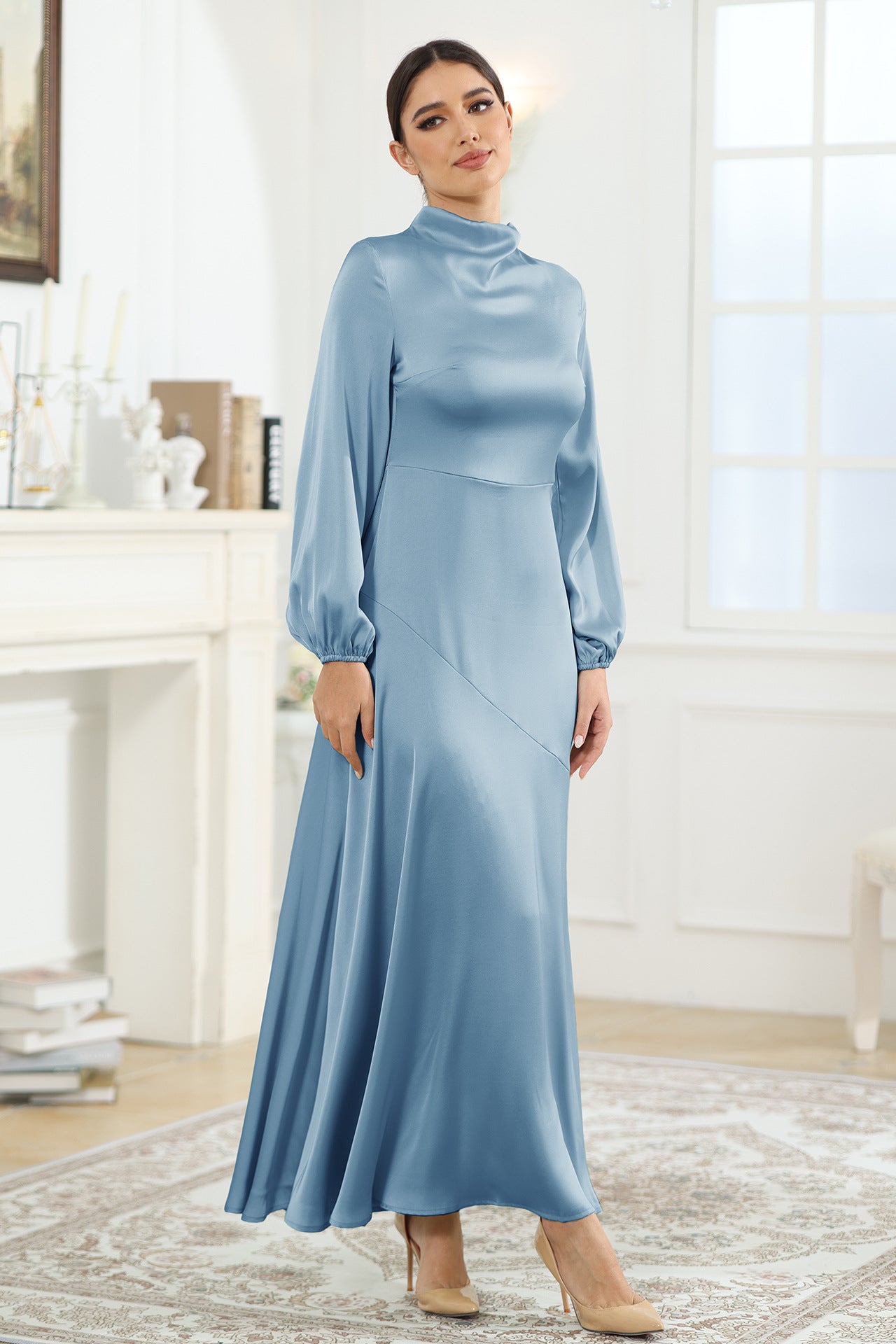Women's Plain Evening Dress