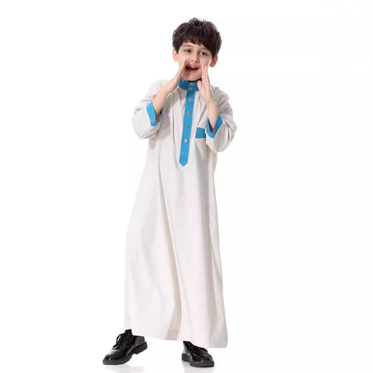 Middle Eastern Teen Boy Robe