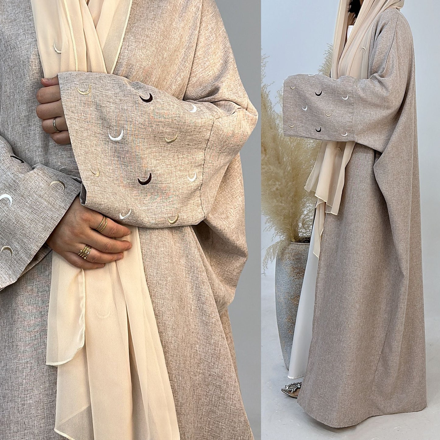 Women's Elegant Cardigan Robe Dress
