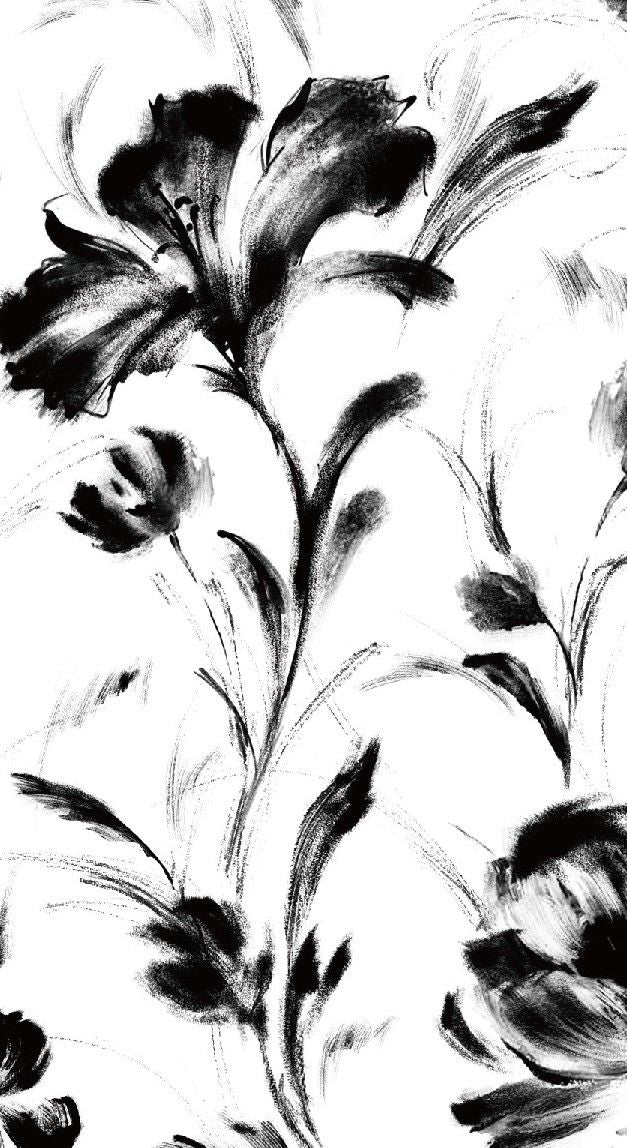 Monochrome Floral Nursing Kaftan Dress – Artistic Modest Style