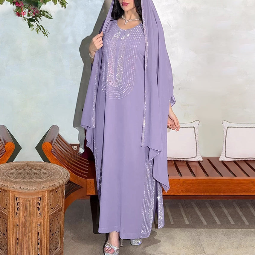 Women's Fashion Hot Diamond Party Dress