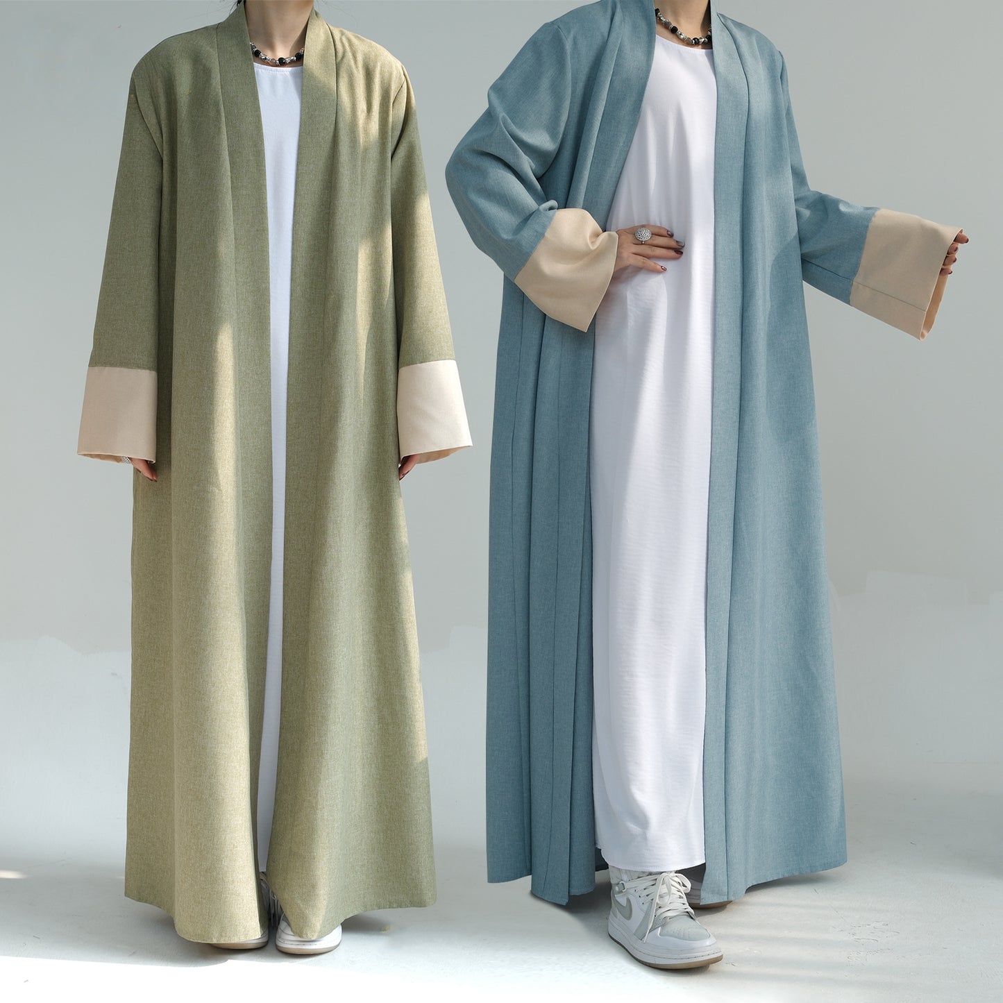 Plain Loose Plus Size Elegant Robe