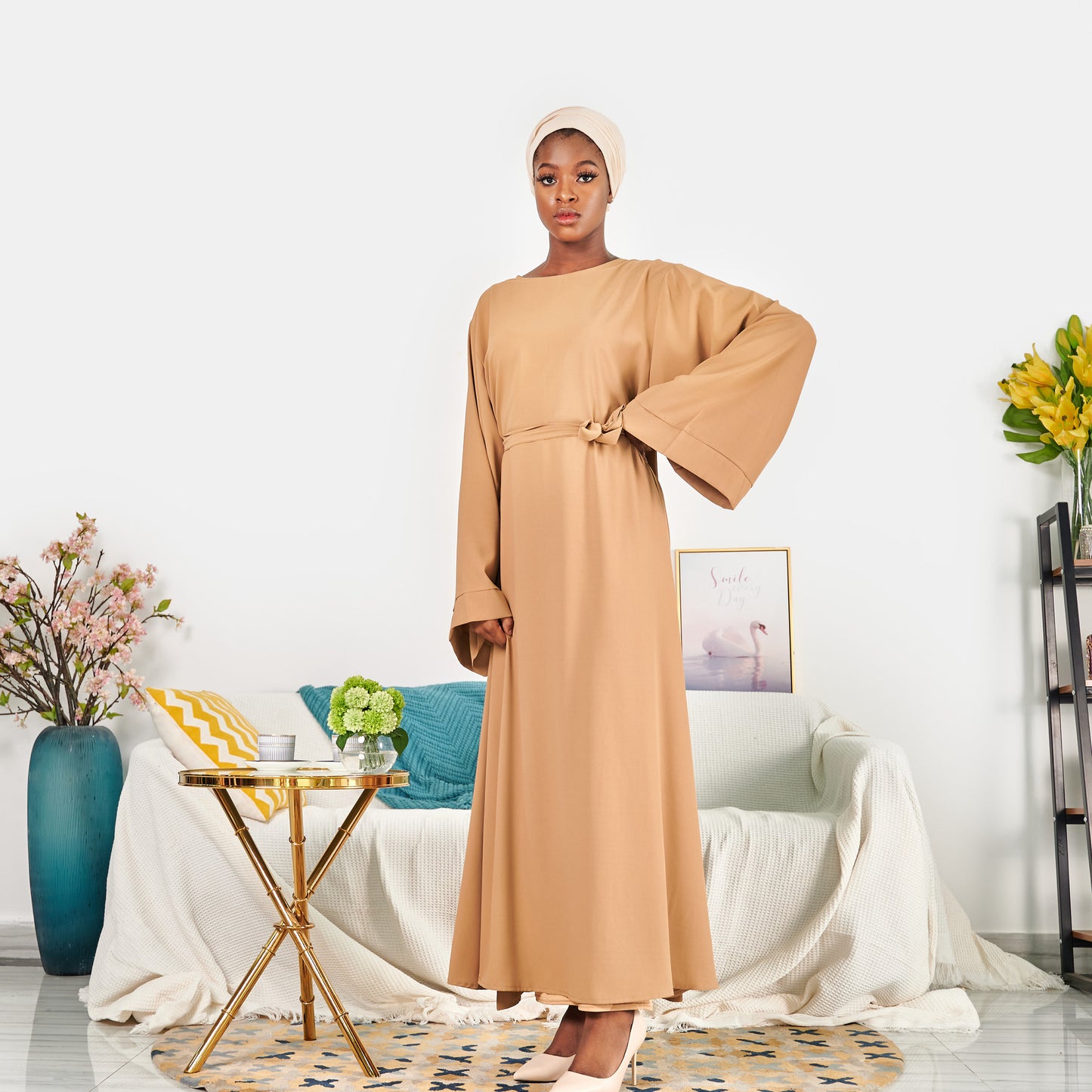 Women's Plain Casual Maxi Dress