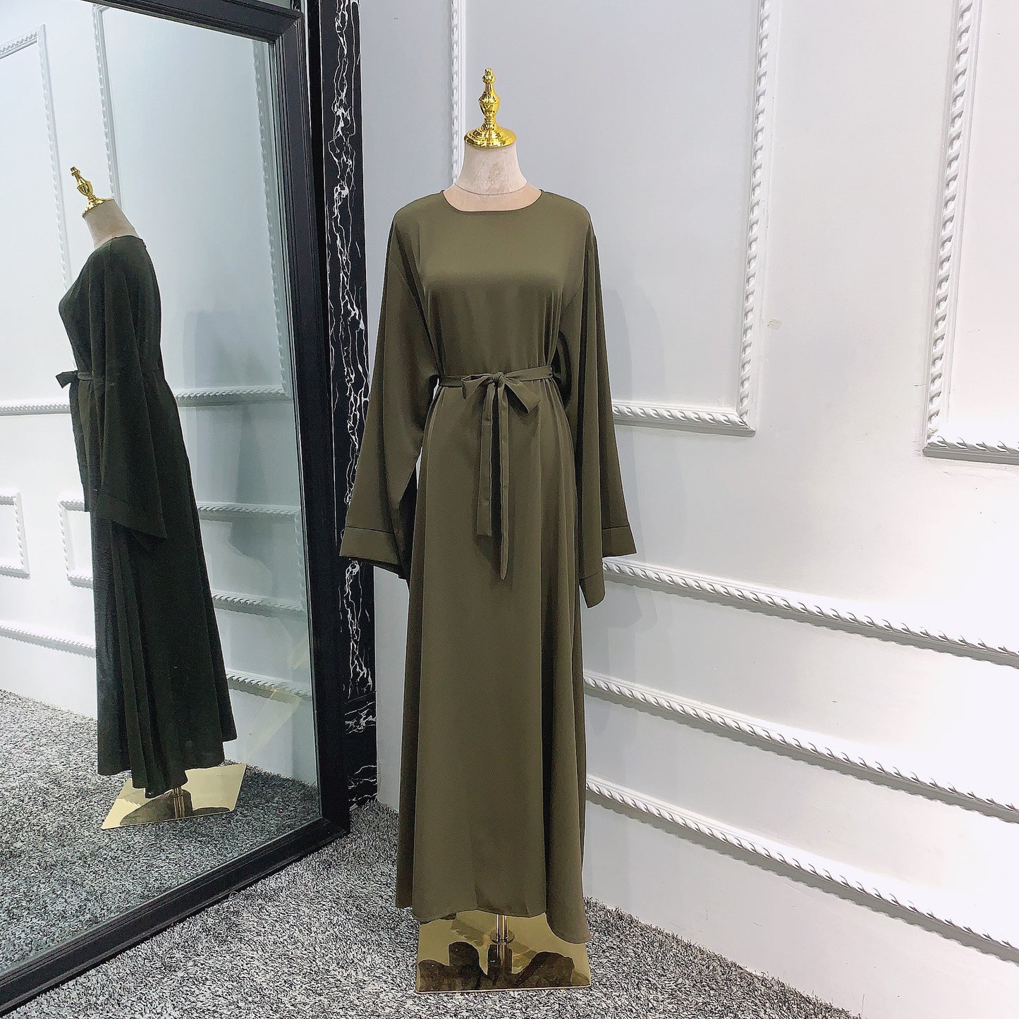 Women's Plain Casual Maxi Dress