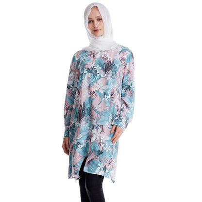 Women's Midi Printed Dress
