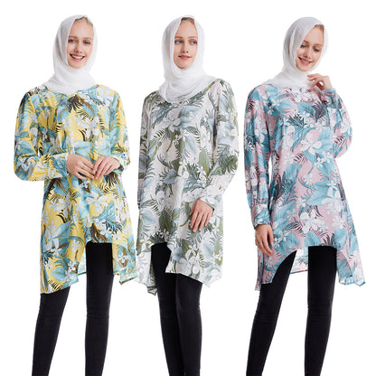 Women's Midi Printed Dress