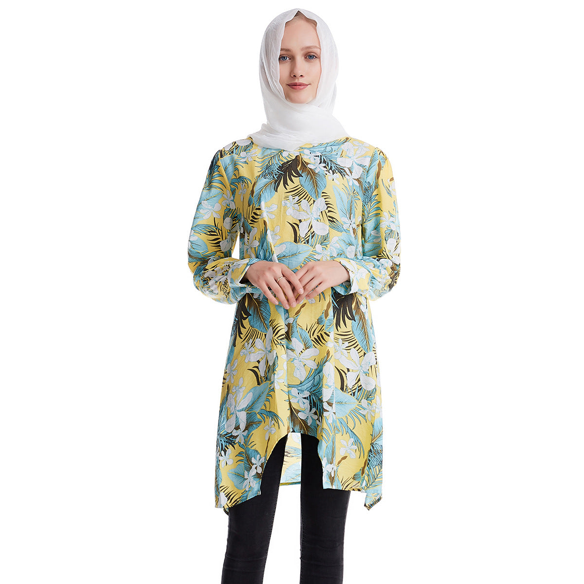 Women's Midi Printed Dress