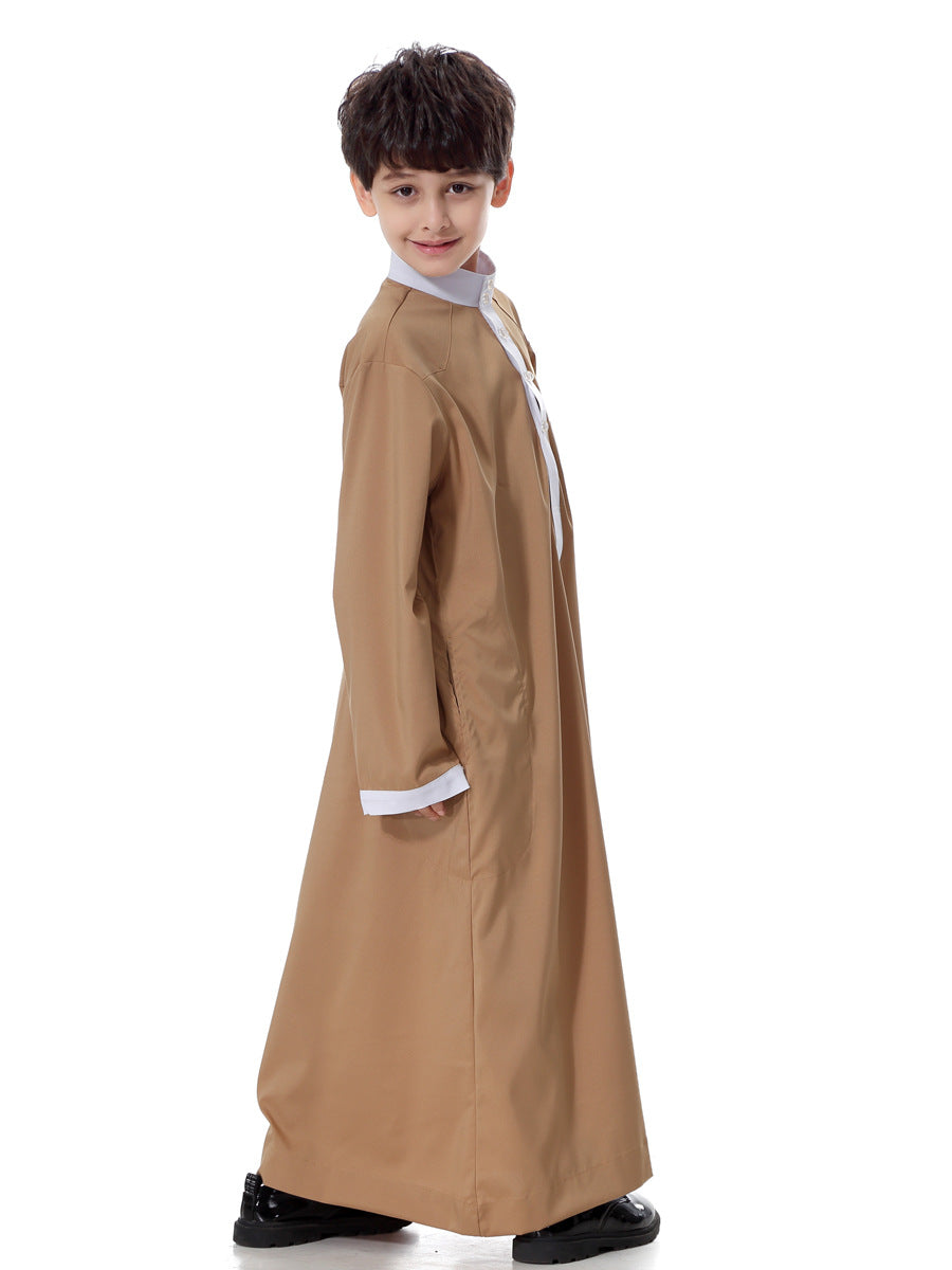 Middle Eastern Teen Boy Robe