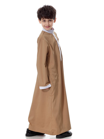 Middle Eastern Teen Boy Robe