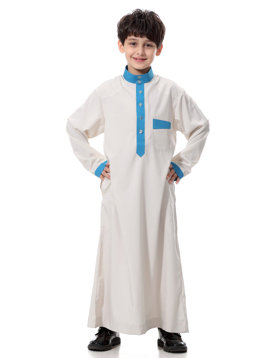 Middle Eastern Teen Boy Robe