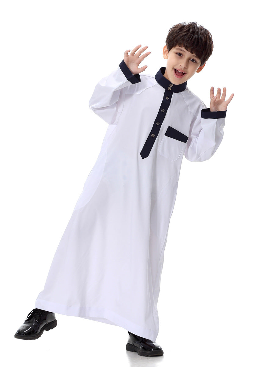 Middle Eastern Teen Boy Robe