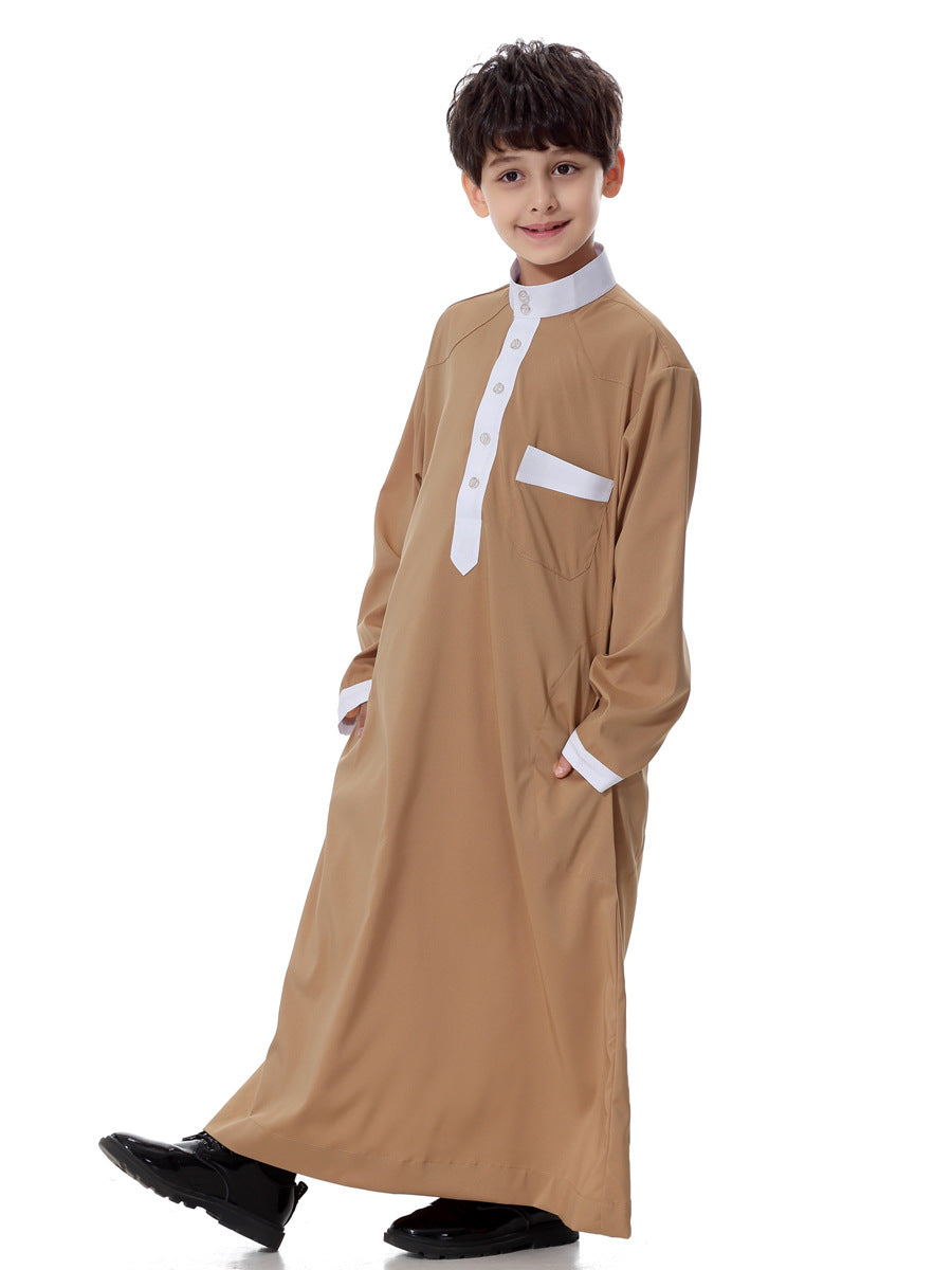 Middle Eastern Teen Boy Robe