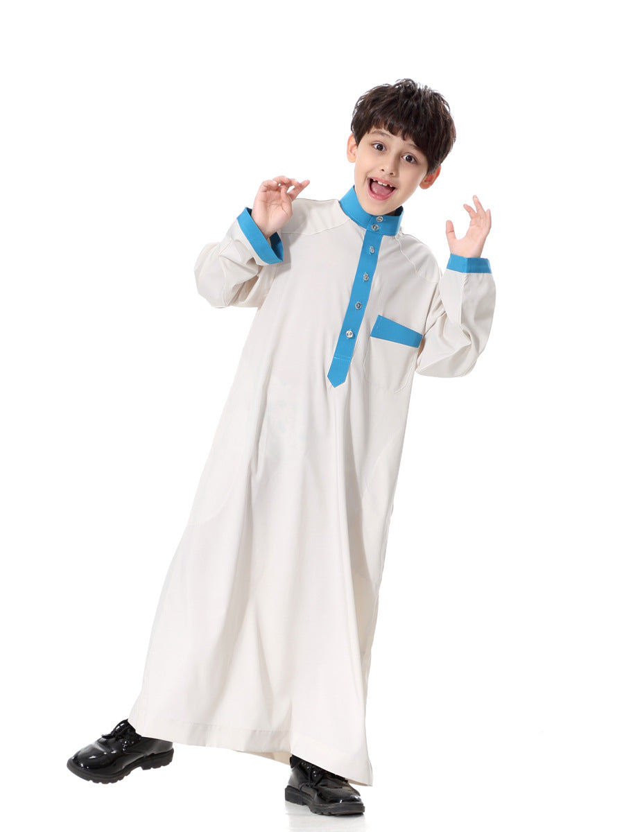 Middle Eastern Teen Boy Robe