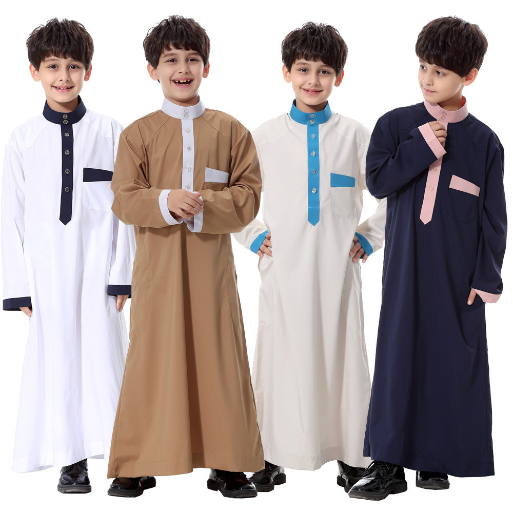 Middle Eastern Teen Boy Robe