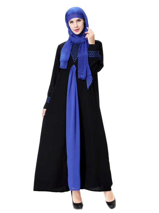 Muslim Lady Wool Casual Dress