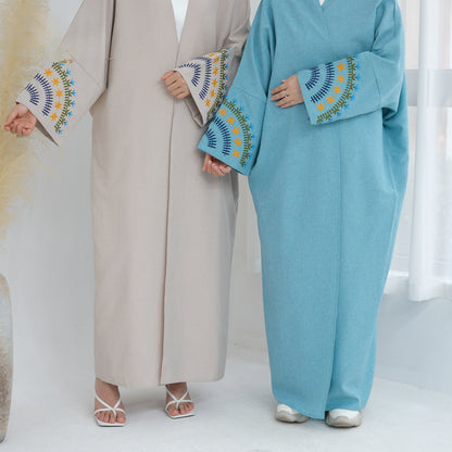Women's Embroidered Dress Robe