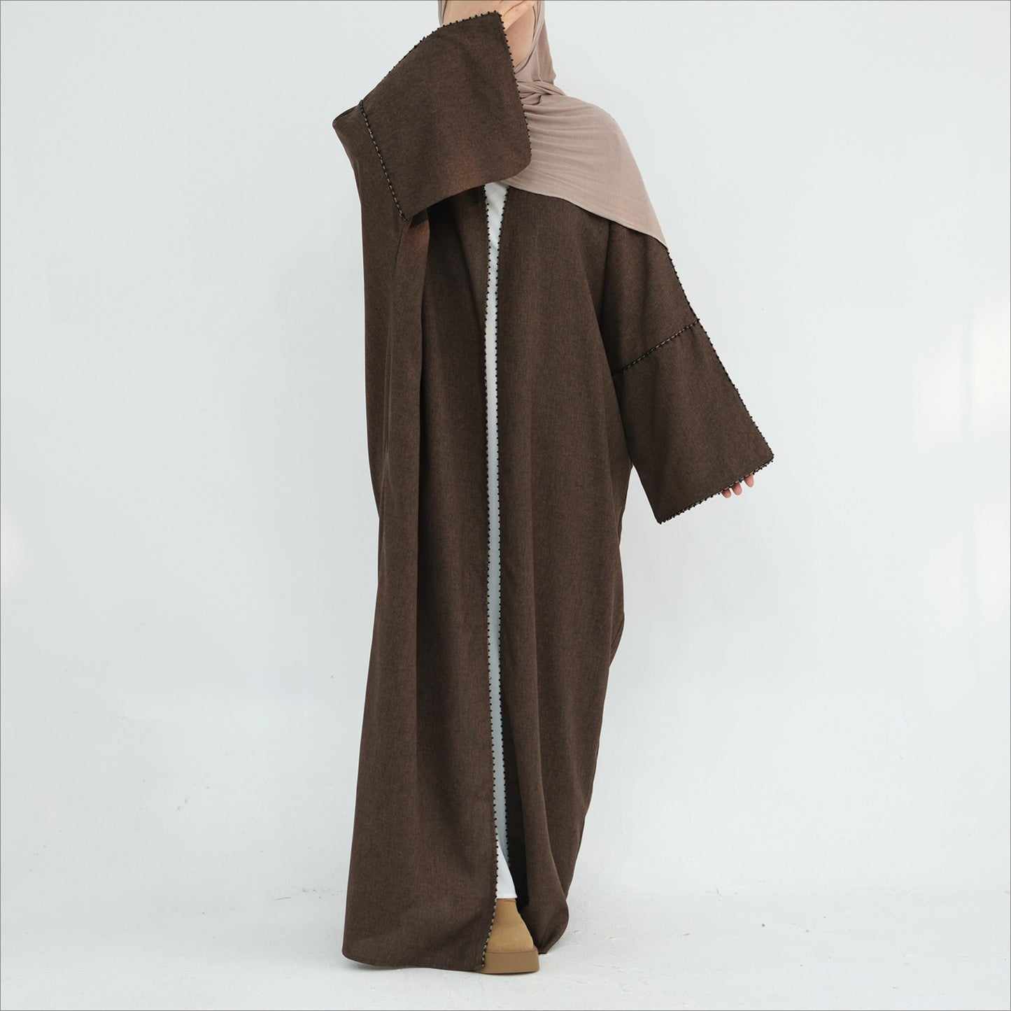 Women's Beaded Elegant Robe Dress