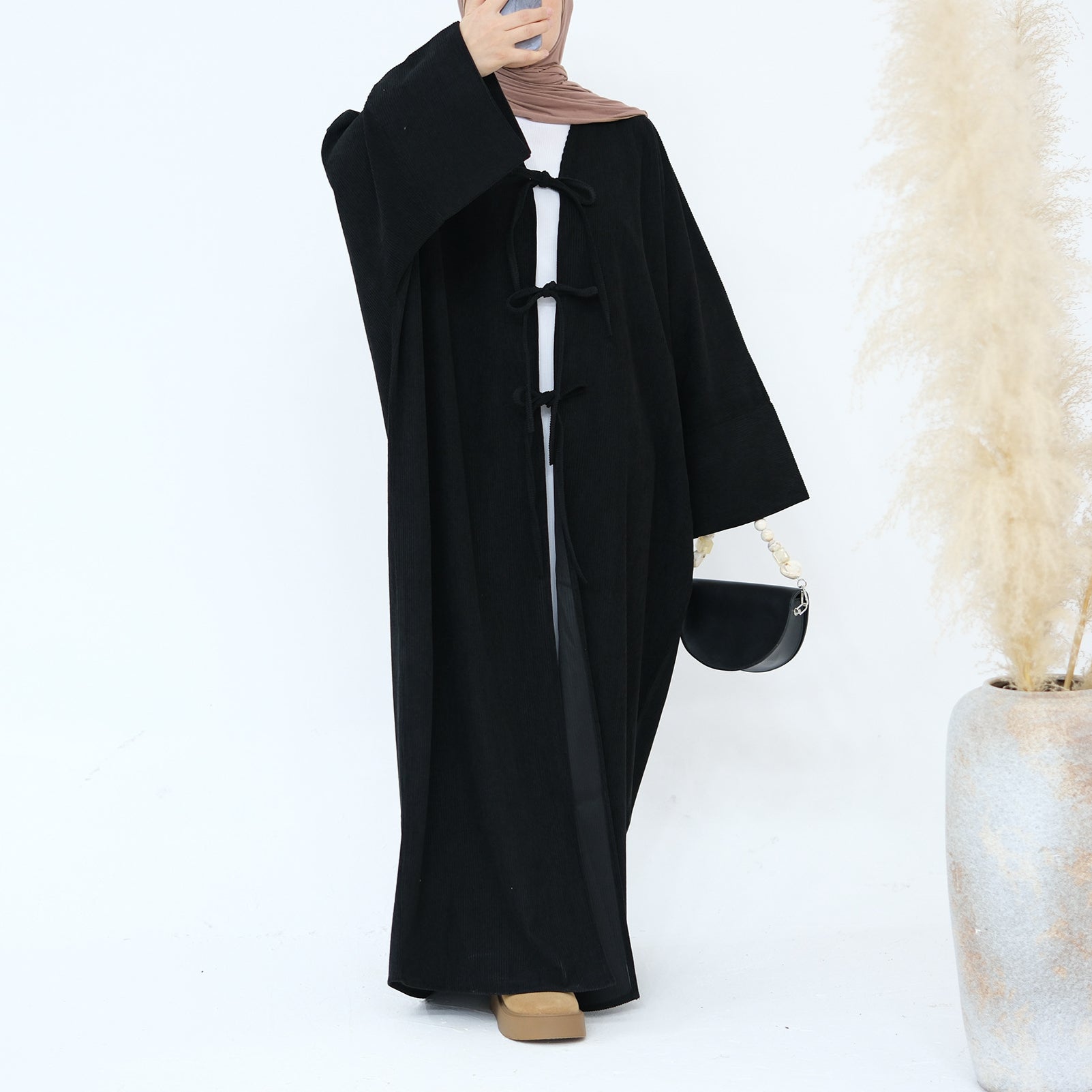 Cartagan Robe Women's Party Lace-up Cardigan Robe – Abayaya