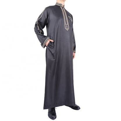 Printed Loose Maxi Thobe