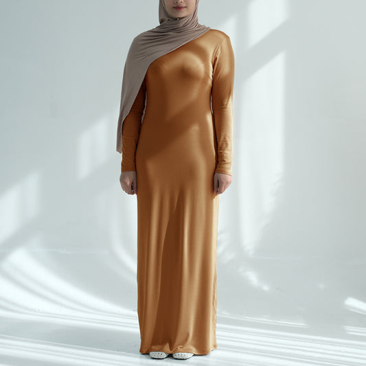 Solid-colored Modal Cotton Dress