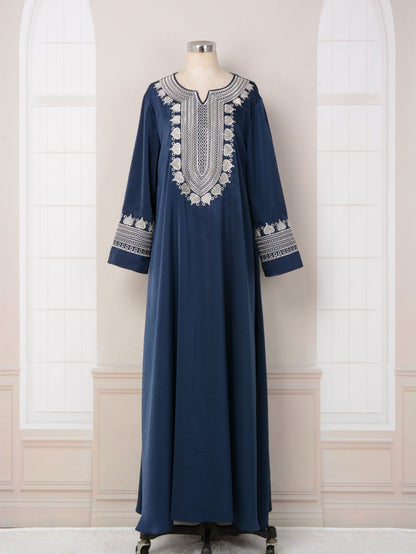 Women's Embroidered Robes Dresses