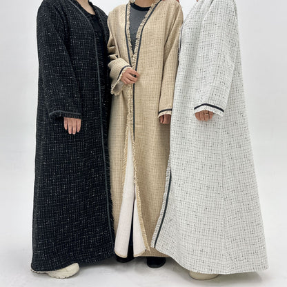 Petite Chanel-Style Cardigan Robe Dress