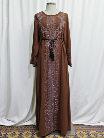 Women's Modest Hot Diamond Dresses