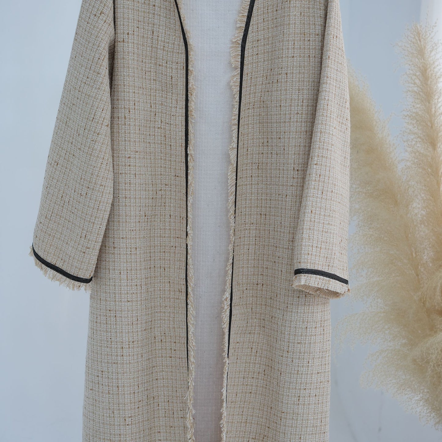 Women's Padded Cardigan Robe Dress