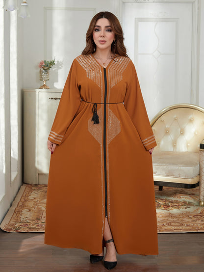 Women's Loose Trendy Modest Party Dress