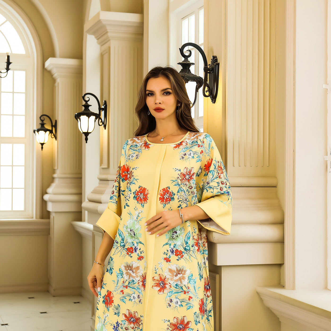 Women's Printed Floral Party Dress