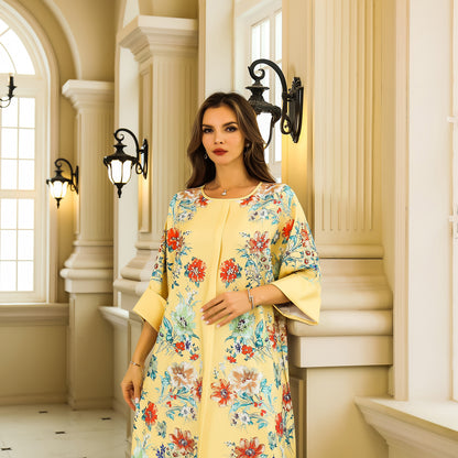 Women's Printed Floral Party Dress