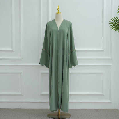 Women's Floral Embroidered Abaya