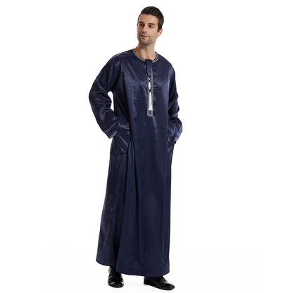 Men's Satin Thobe Thawb