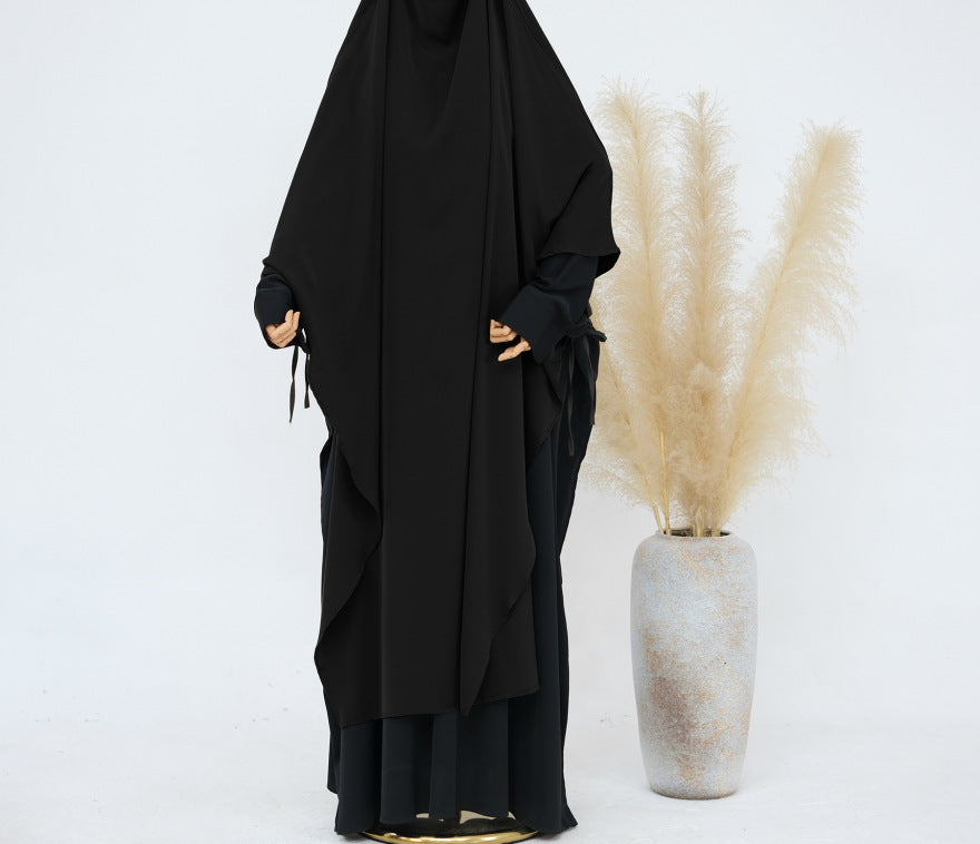 Women's Solid Color Nida Swing Hijab