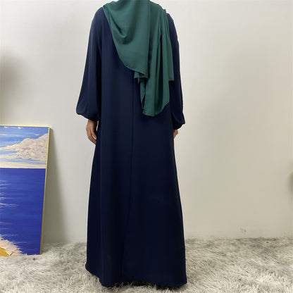 Women's Nursing Long Sleeve Slim Fit Dress