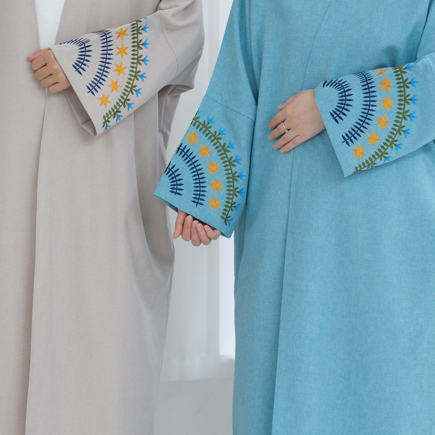 Women's Embroidered Dress Robe