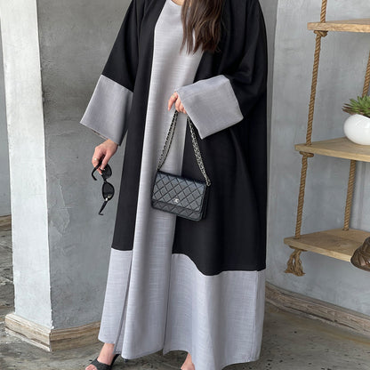Long-Sleeved Robe Two-Piece Set